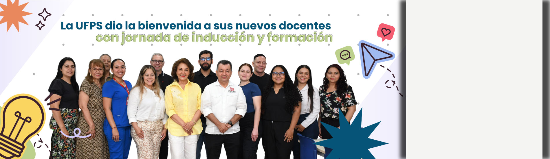 La UFPS dio la bienvenida a sus nuevos docentes con jornada de inducción y formación